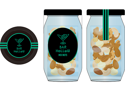 オリジナル瓶入り ミックスナッツ