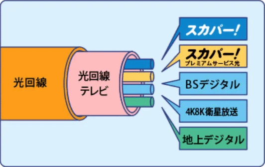 光回線の構造