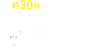 受信待機のイメージ